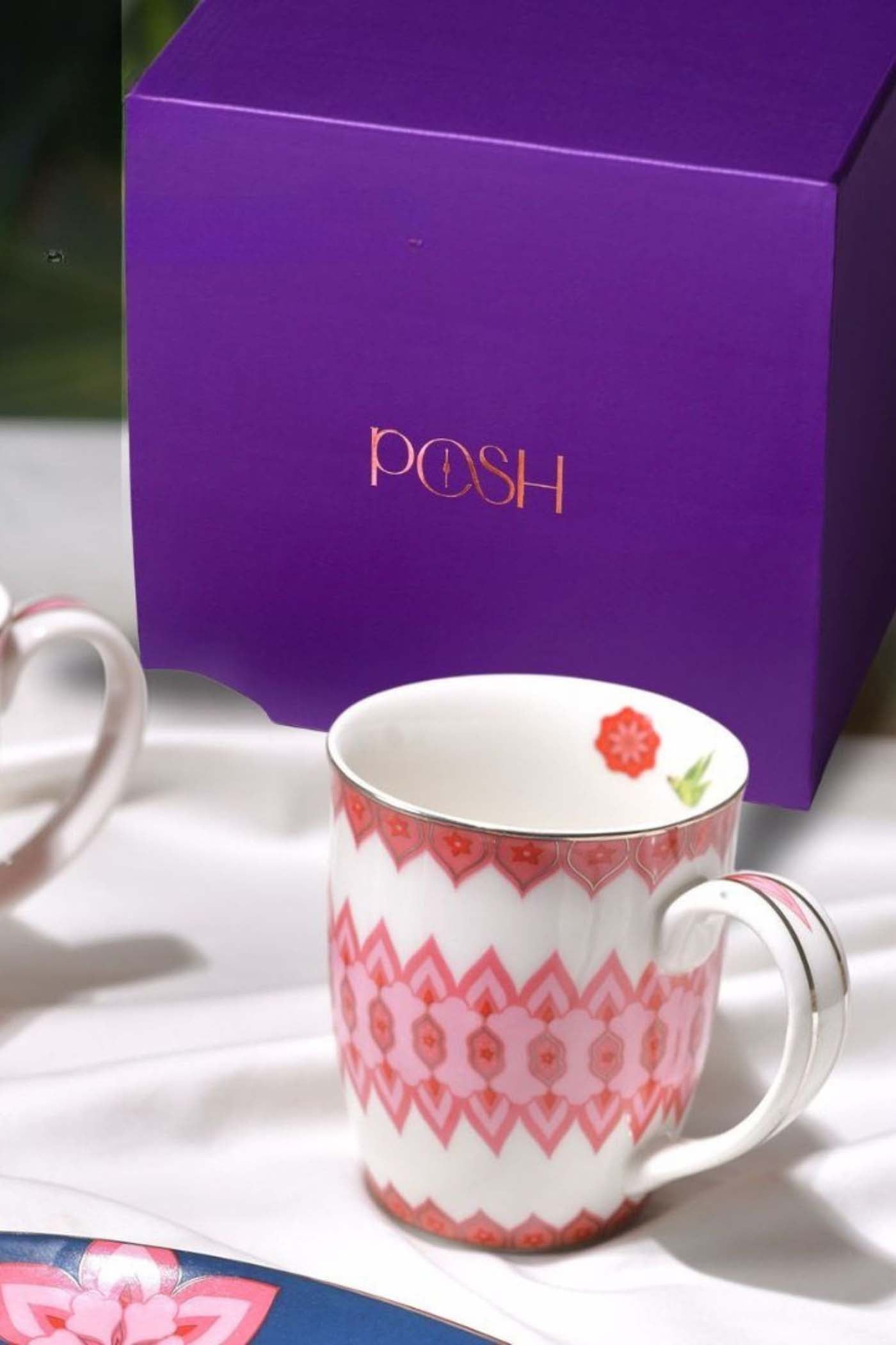 Rakhsha Bandhan Gift Hamper Mausam Mug - Pink